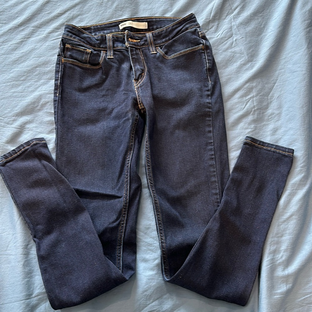 Levi’s super skinny jeans tall